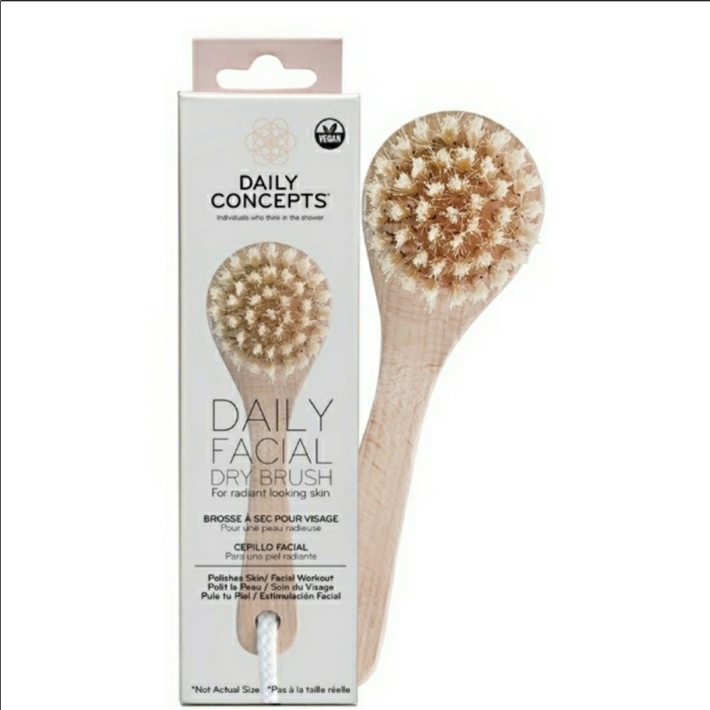Daily Concepts Facial Dry Brush, Facial Brush